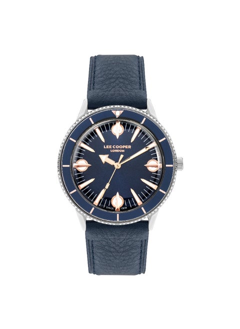 Men's Leather Analog Watch LC07933.499 - 43 mm