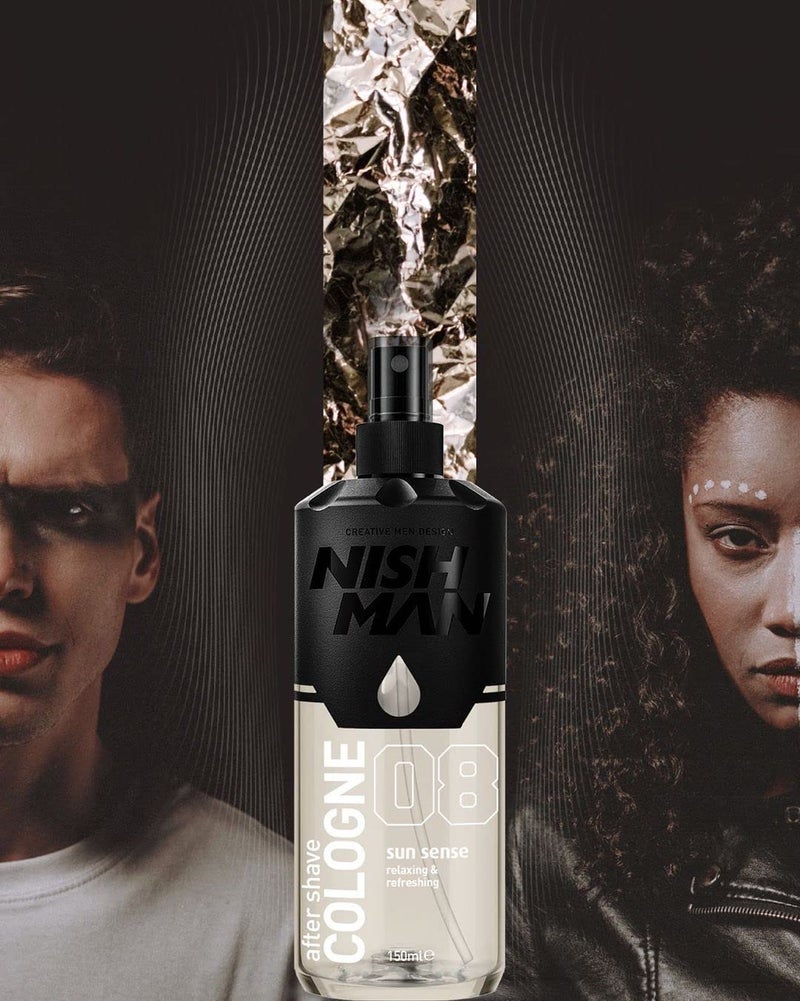 nishman After Shave Cologne Series (08 Sun Sense) - Image 1