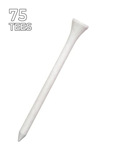 Pride Golf Tee Unisex Adult 75 Count Tees, White, 75 Count US - Image 2