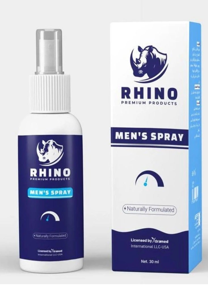 رينو بخاخ للرجال من منتجات راينو بريميوم، تركيبة طبيعية، 30 مل