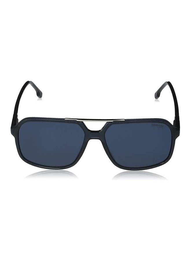 Carrera نظارة شمسية بإطار مربع كامل الحواف CR 229/S 0PJP KU - حجم العدسة: 59 ملم - أزرق  - Image 2