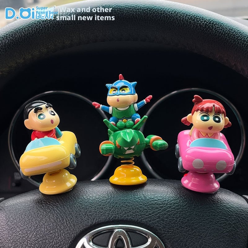 Original Crayon Shin-chan Car Ornament Toy - Image 3