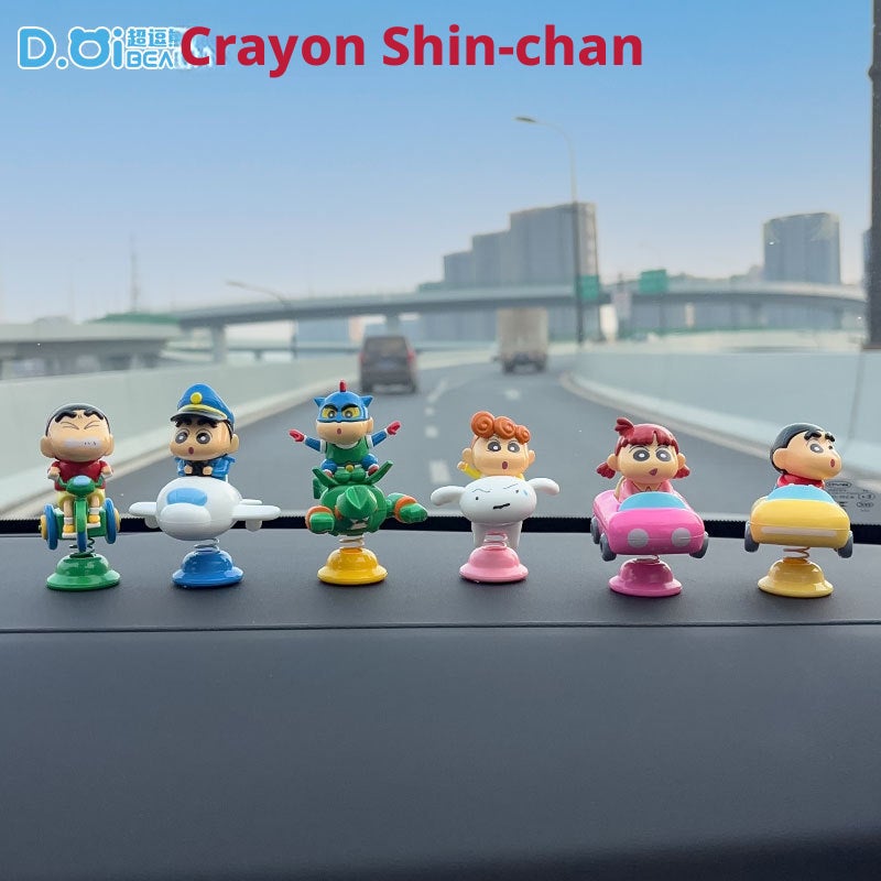Original Crayon Shin-chan Car Ornament Toy - Image 4