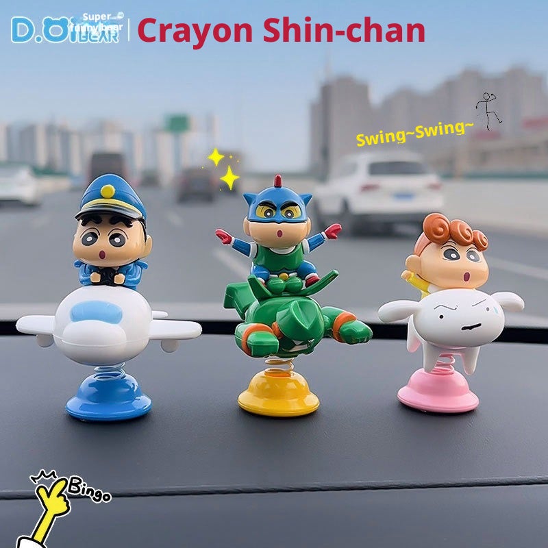 Original Crayon Shin-chan Car Ornament Toy - Image 1