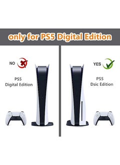IINE Sony PS5 Console Controller Skins Set, Skin Wrap Decal Sticker PS5 Disk Edition, Protective Film Sticker for PS5 Iron Man , PS5 Optical Drive Version Sticker, Vinyl Sticker Cover Sticker  - Image 4