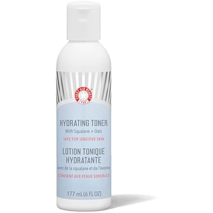 First Aid Beauty - Hydrating Toner with Squalane and Oats, Natural Wild Oat Skin Calming Toner, Helps Reduce Lines & Wrinkles, Safe for Sensitive Skin, Alcohol-Free Balanced Hydration, 6 oz - Image 1