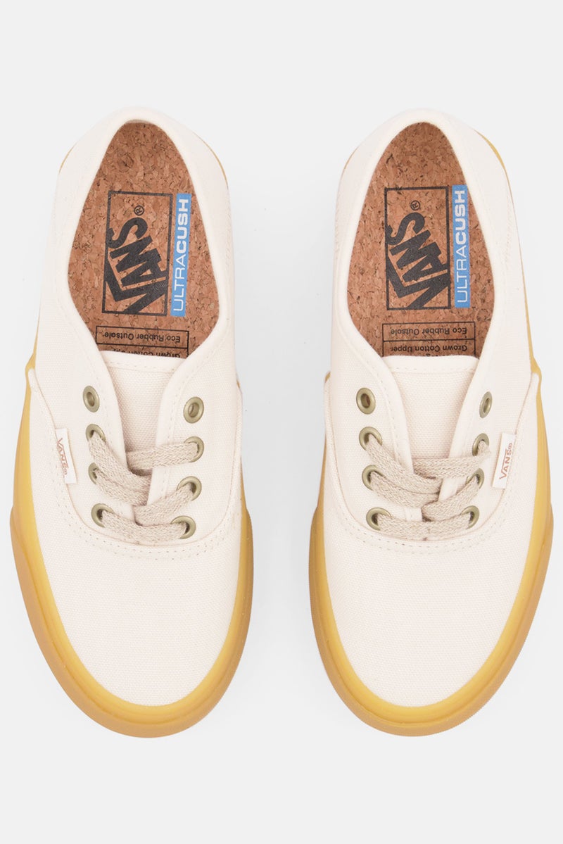 VANS أحذية كاجوال أصلية للأطفال الأولاد، مزودة بأربطة، لون عاجي - Image 4