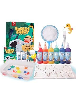 Water Elf Beads Toy Set, Squishy DIY Maker kit, Jelly Forest Animal Creature, Sensory Bin Set, 6 Color Set, Creative Activities for Kids and Children Age 3+ - pzsku/Z225DA70DA5F90231B466Z/45/_/1694724200/97ea58d5-34c9-490c-9469-4b602b6d3ede