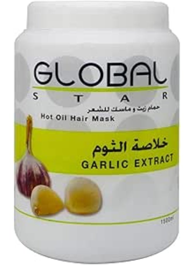 قناع الشعر وزيت الثوم - 1.5 لتر