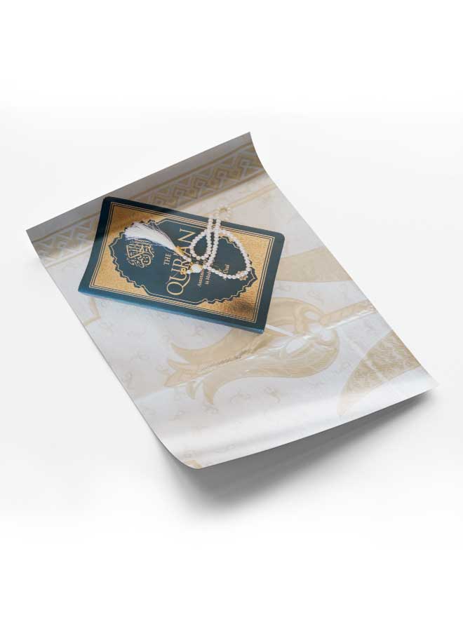 لوحة بوستر ديكور لوحة بدون فريم مع أربع قطع منفصلة من اللاصق ذو الوجهين تصميم القرآن الكريم غرفة النوم غرفة المعيشة وديكور المكتب - Image 1