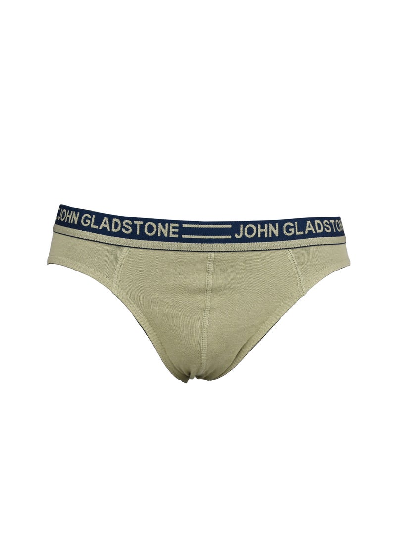 John Gladstone - John Gladstone Men's Cotton Outer Elastic Brief - 3 Pack - Image 1