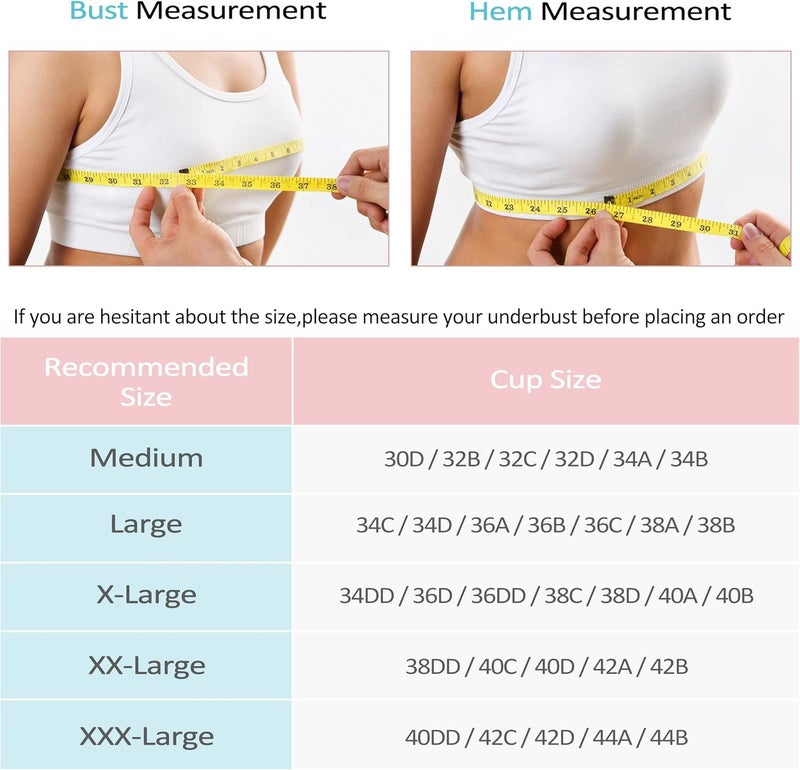 حمالة صدر نسائية ناعمة من WANAYOU - إغلاق أمامي، تغطية كاملة، دعم متوسط - Image 2