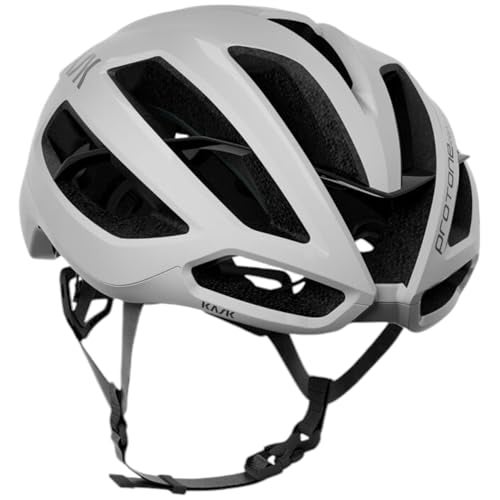 KASK Protone Icon Bike Helmet I Aerodynamic Road Cycling, Mountain Biking & Cyclocross Helmet - White Matt - Small - Image 3
