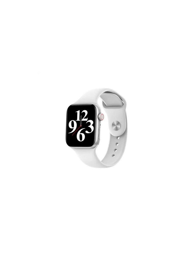 Smart watch Silver color The watch is water and dust resistant It comes with a battery capacity of 180 mAh A watch that is extremely beautiful and wonderful - Image 1