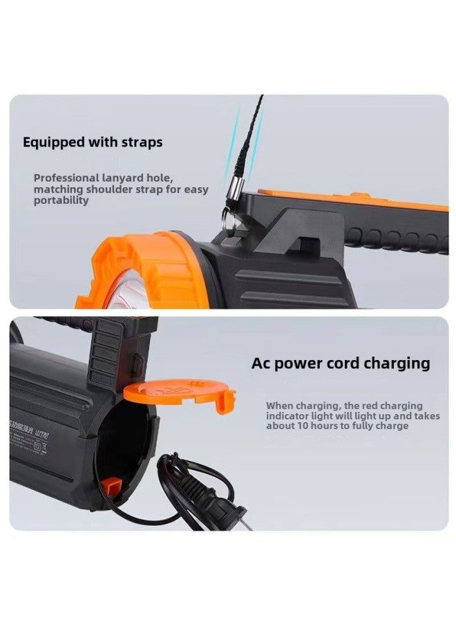Kang Ming High-power Searchlight Portable Led Long-range Light Security Patrol Emergency Flood Control Fire Flashlight-Colors:Yb-603 Explosion-proof Headlight (strong Light 20h)  - Image 3