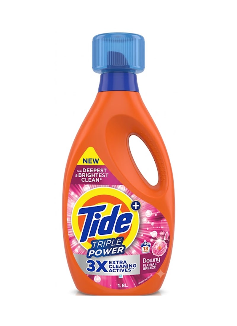 Tide Triple Power Floral Breeze Liquid Detergent - Image 1