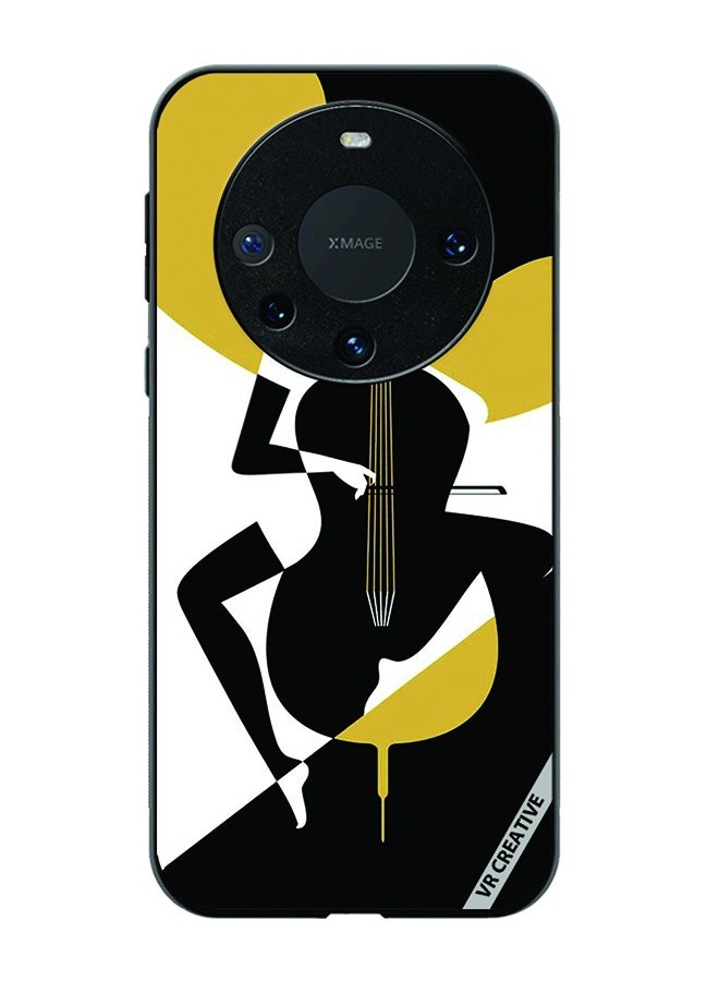 VR CREATIVE Protective Case Cover For Huawei Mate 60 Girl With Instrument Design Multicolour - Image 1