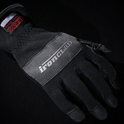 Ironclad HEATWORX HEAVY DUTY; Heat Resistant Gloves, Silicone-Palm, Rated up to 600°F (315 °C) Kevlar-Liner and Shell, (1 Pair), Black - Image 5