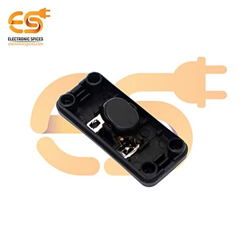 Electronicspices Electronic Spices Black Spst Halfway Rocker Button Inline Switch for Table Lamp Pack of 10pcs - Image 5