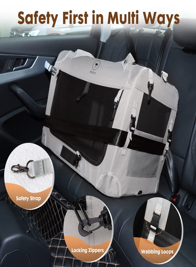 PEGIC Extra Large Cat Carrier for 2 Cats, Portable Soft Sided Large Pet Carrier for Traveling, Indoor and Outdoor Uses, 24"×16"×16" - Image 5