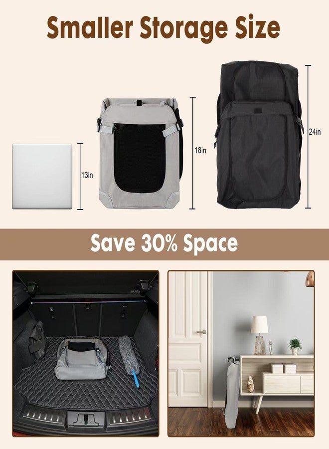 PEGIC Extra Large Cat Carrier for 2 Cats, Portable Soft Sided Large Pet Carrier for Traveling, Indoor and Outdoor Uses, 24"×16"×16" - Image 3