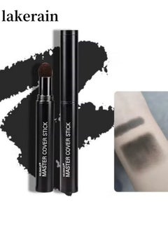 lakerain Hairline Powder Stick for Thinning Hair, Black Root Concealer for Bald Spots & Hair Loss, Waterproof & Smudge-Proof Hair Filler, Quick Touch Up for Gray Roots, Instant Hairline Shadow 10g  - Image 1