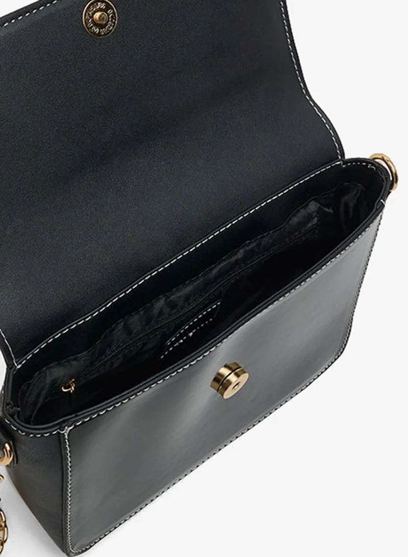R&b  Glossy Flap Shoulder Bag for Women | Best Price UAE