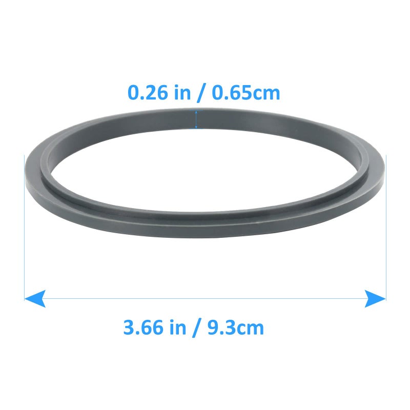 Feilifan Blender Gasket Replacement Parts, Rubber O Ring Replacement for Nutribullet Blender 900W & 600W Series, Gaskets Replacement for Nutribullet Blade Including Shock Pad (10 Pieces) - Image 2