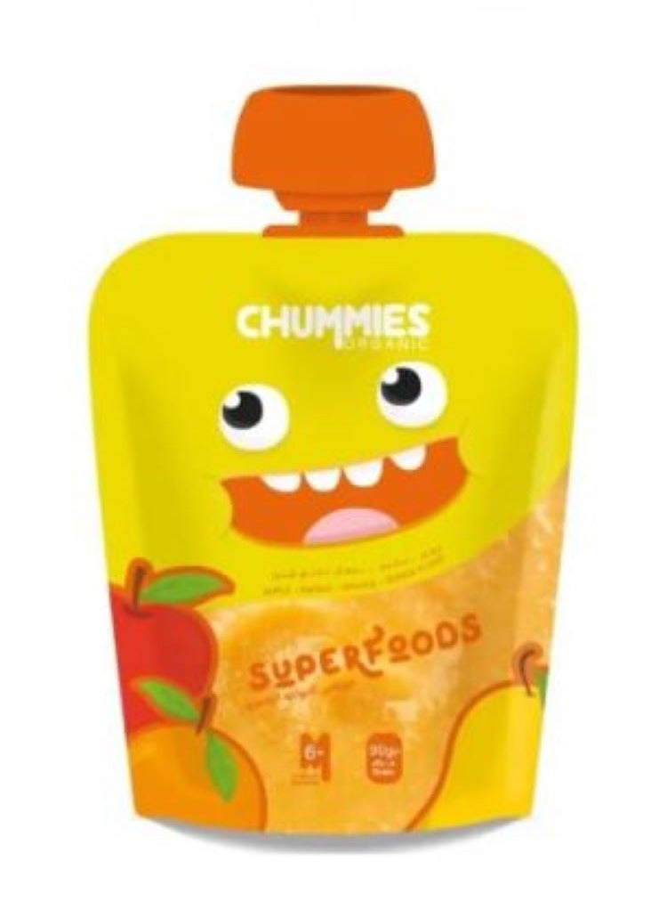 chummies Chammies Organic Superfoods Baby Food + 6 Months 90g 