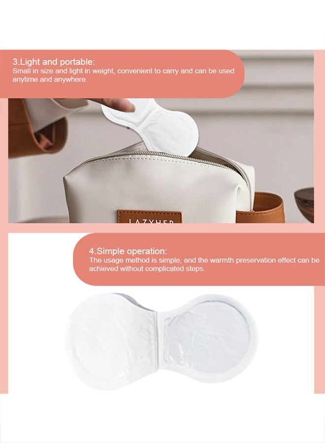 Hodaf Abdomen Warmer,Heat Patches For Period Pain Relief & Period Cramps, Portable Menstrual Heating Pad, Air-Activated Adhesive Heating Patches For Cramps, Suitable For All Skin Types, 5 Packs - Image 5
