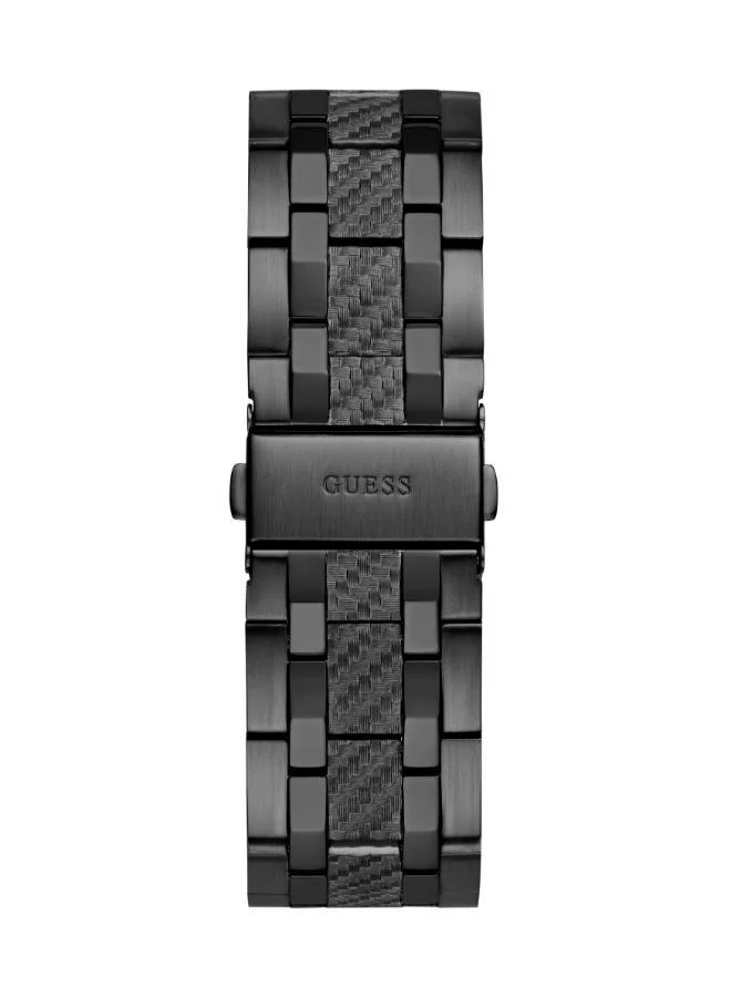 GUESS RESISTANCE Recycled Steel 44 mm Analog Watch