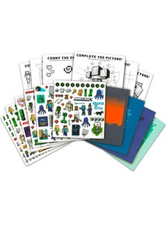 MINECRAFT Minecraft Sticker Activity Set For Kids Minecraft Grab And Go Bundle With Over 300 Minecraft Stickers And Activity Pages Plus A Mobile Wallet (Minecraft Activity Book)  - Image 3