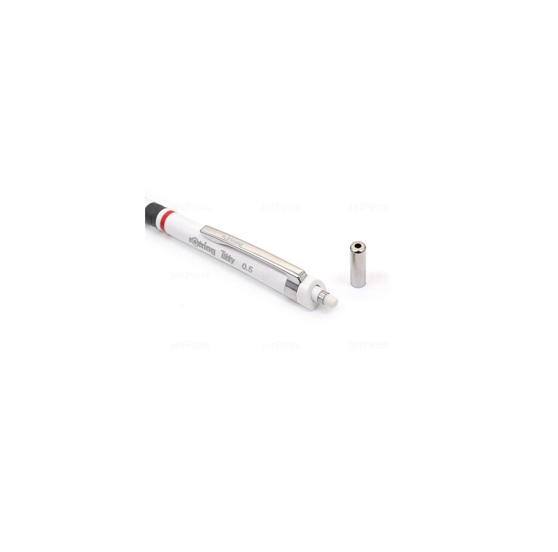 Rotring 0.5mm Mechanical Clutch Lead Pencil | Tikky | for Smooth Writing Drafting Drawing | White Barrel | Stationery - Image 5