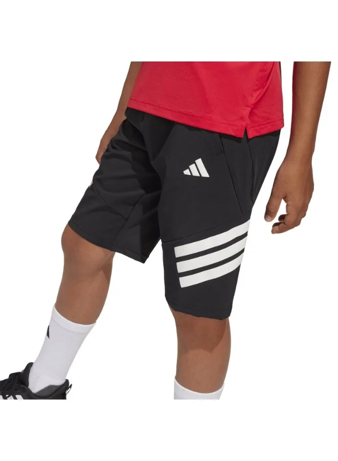 adidas شورت أديداس جيه سبورت للأطفال أسود
