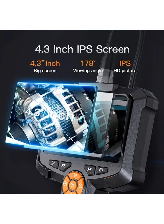 Inskam 4.3 Inch IPS Industrial Endoscope IP67 Waterproof Dual Lens 8mm 39.37inch - Image 5