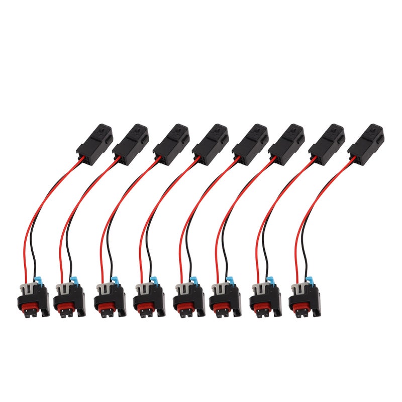 8Pcs Fuel Injector Connector Plug Wire Harness for Delphi Injectors LQ4 LQ9 4.8 5.3 6.0 Engine - Image 4