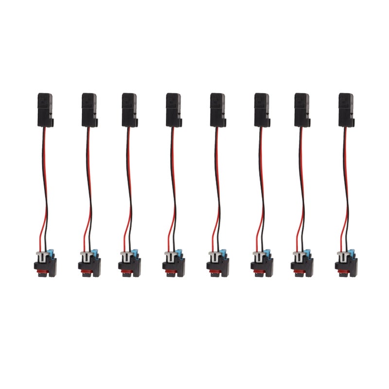 8Pcs Fuel Injector Connector Plug Wire Harness for Delphi Injectors LQ4 LQ9 4.8 5.3 6.0 Engine - Image 1