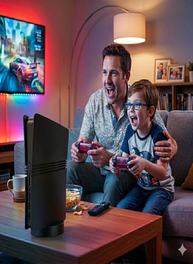 BVG Ultimate GS5 Ultra Retro Gaming Console 128GB - 35+ Emulators, 10000+ Classic Games, 4K HDMI Output, Wireless Controllers Support, Plug & Play Retro Game Stick for TV - Image 3