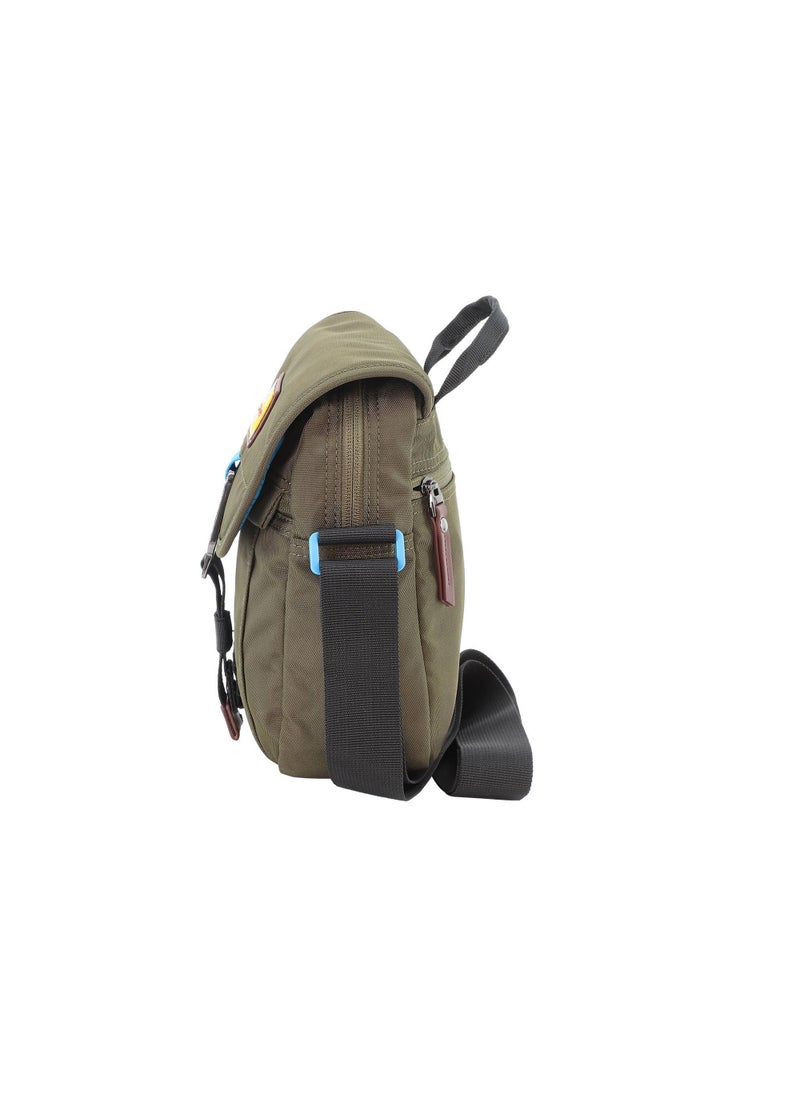 Discovery ICON Flap Over Utility Bag 2.8L Khaki, Zipper Compartment Casual Shoulder Bag For Men And Women Removable Shoulder Strap Secure RFID Pocket - pzsku/Z225F5B190CA0A5A724D6Z/45/_/1721997211/298cf2b4-cdcf-4704-93cc-e8a25570e8a5