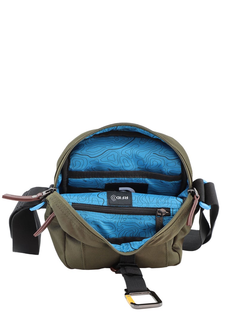 Discovery ICON Flap Over Utility Bag 2.8L Khaki, Zipper Compartment Casual Shoulder Bag For Men And Women Removable Shoulder Strap Secure RFID Pocket - pzsku/Z225F5B190CA0A5A724D6Z/45/_/1721997221/d5d5a7d4-5636-4e82-b93f-24396897745b