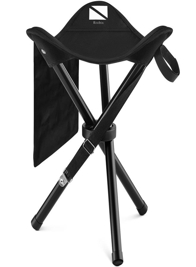 RISIBIX 17'' Stool (Black) - Made in China, New - Image 1