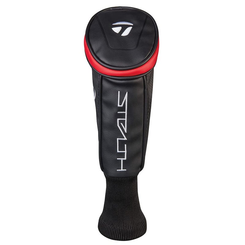 TaylorMade New Golf Stealth Black/Red Hybrid/Rescue Headcover - Image 1