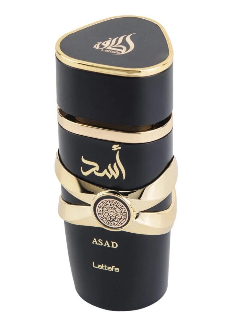 لطافة عطر اسد للرجال من لطافة او دي بارفان 100 مل  - Image 2