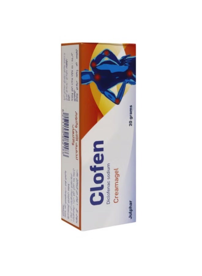 Julphar Clofen Creamagel 20Gm - Image 1