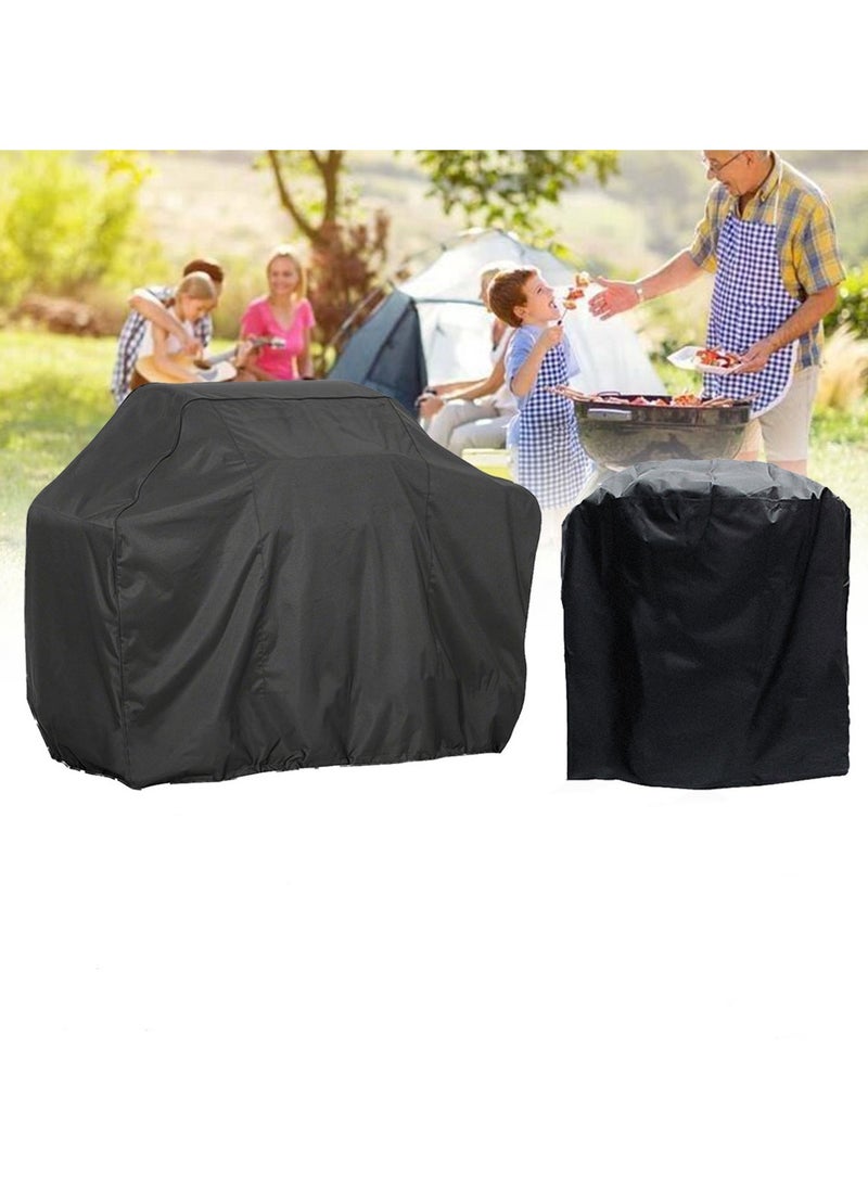 Goolsky Grill Cover, BBQ Grill Cover Waterproof Weather Resistant, UV Fade Resistant PU Coating  - Image 1