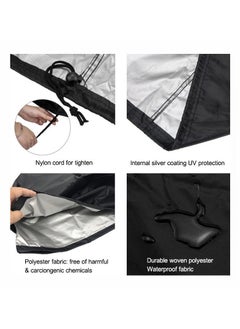 Goolsky Grill Cover, BBQ Grill Cover Waterproof Weather Resistant, UV Fade Resistant PU Coating  - Image 2