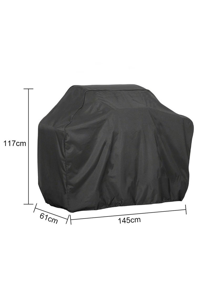 Goolsky Grill Cover, BBQ Grill Cover Waterproof Weather Resistant, UV Fade Resistant PU Coating  - Image 3