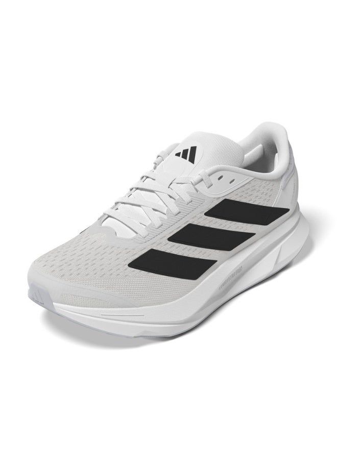 adidas حذاء جري نسائي Duramo Sl2 W أبيض مقاس 3.5 - Image 2