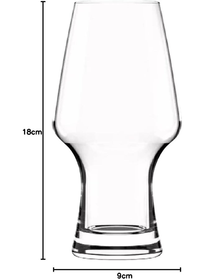 Ocean Ocean Craftmhan Tumbler Glass, 565Ml, Set Of 6, Clear, B23220, Cognac Glass, Balloon Glass, Brandy Goblet, Sherry Glass  - Image 5