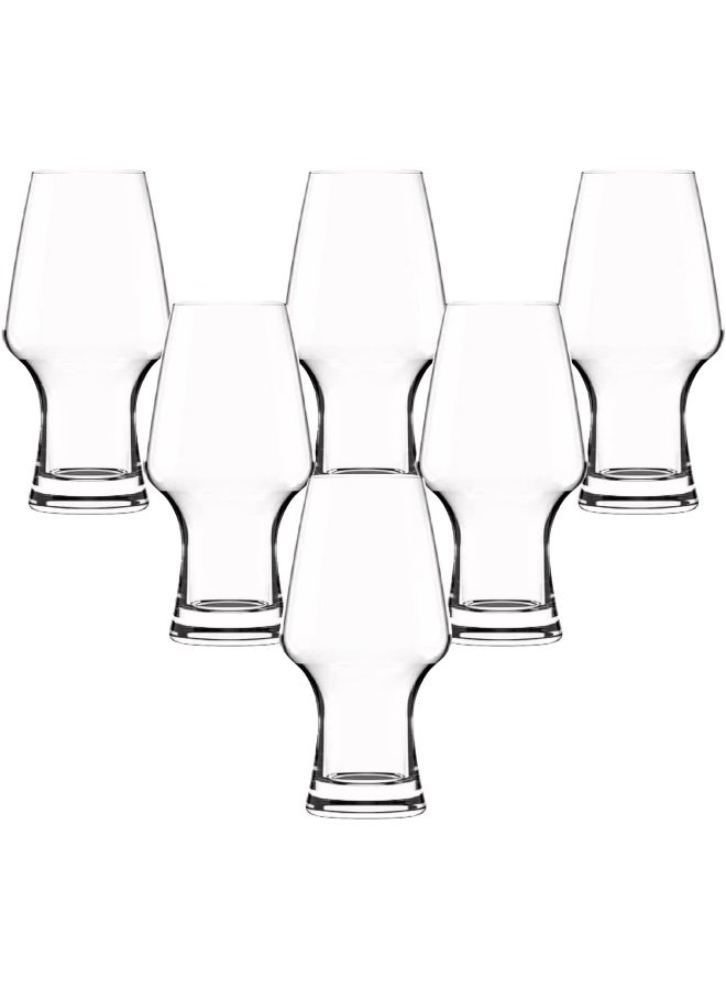 Ocean Ocean Craftmhan Tumbler Glass, 565Ml, Set Of 6, Clear, B23220, Cognac Glass, Balloon Glass, Brandy Goblet, Sherry Glass  - Image 3